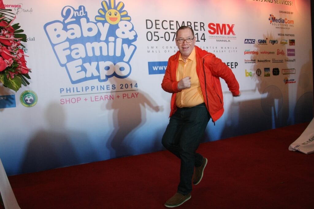 Keynote Speaker DOH Asst Sec Eric Tayag shows his dance moves